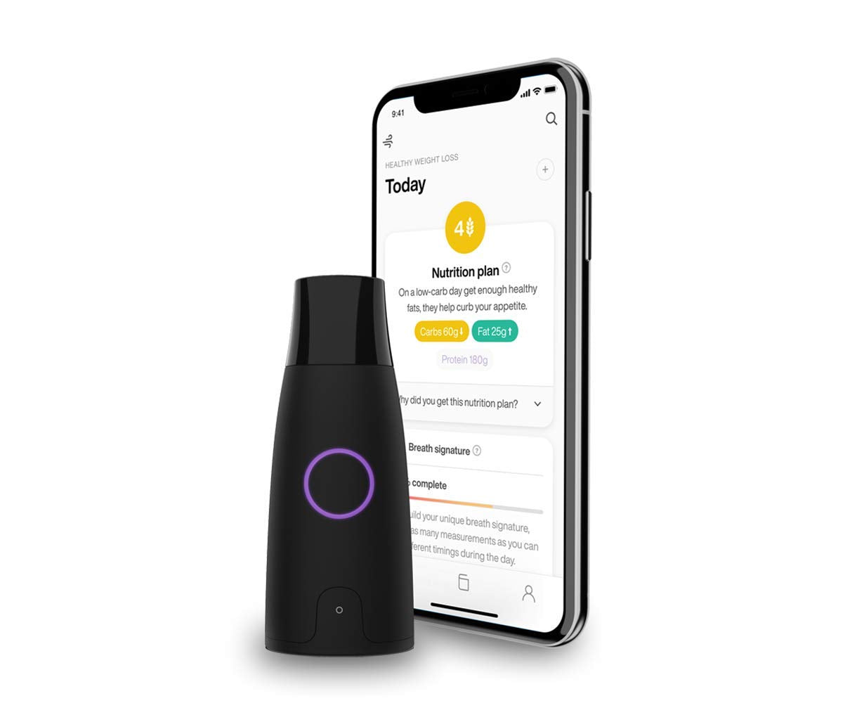 Lumen Metabolism Tracker | First Hand-held Device to hack Your Metabolism (Refurbished) Discount Fashionable