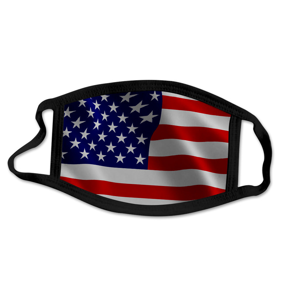 2-Pack: USA American Flag Reusable Washable Mask Genuine Cheap Pice