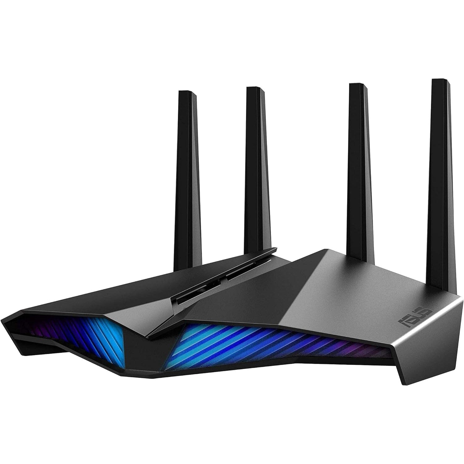 ASUS RT-AX82U AX5400 Dual-Band WiFi 6 Gaming Router, Game Acceleration, Mesh Support, Dedicated Port, Mobile Boost, MU-MIMO, Aura RGB (Refurbished) Clearance Deals