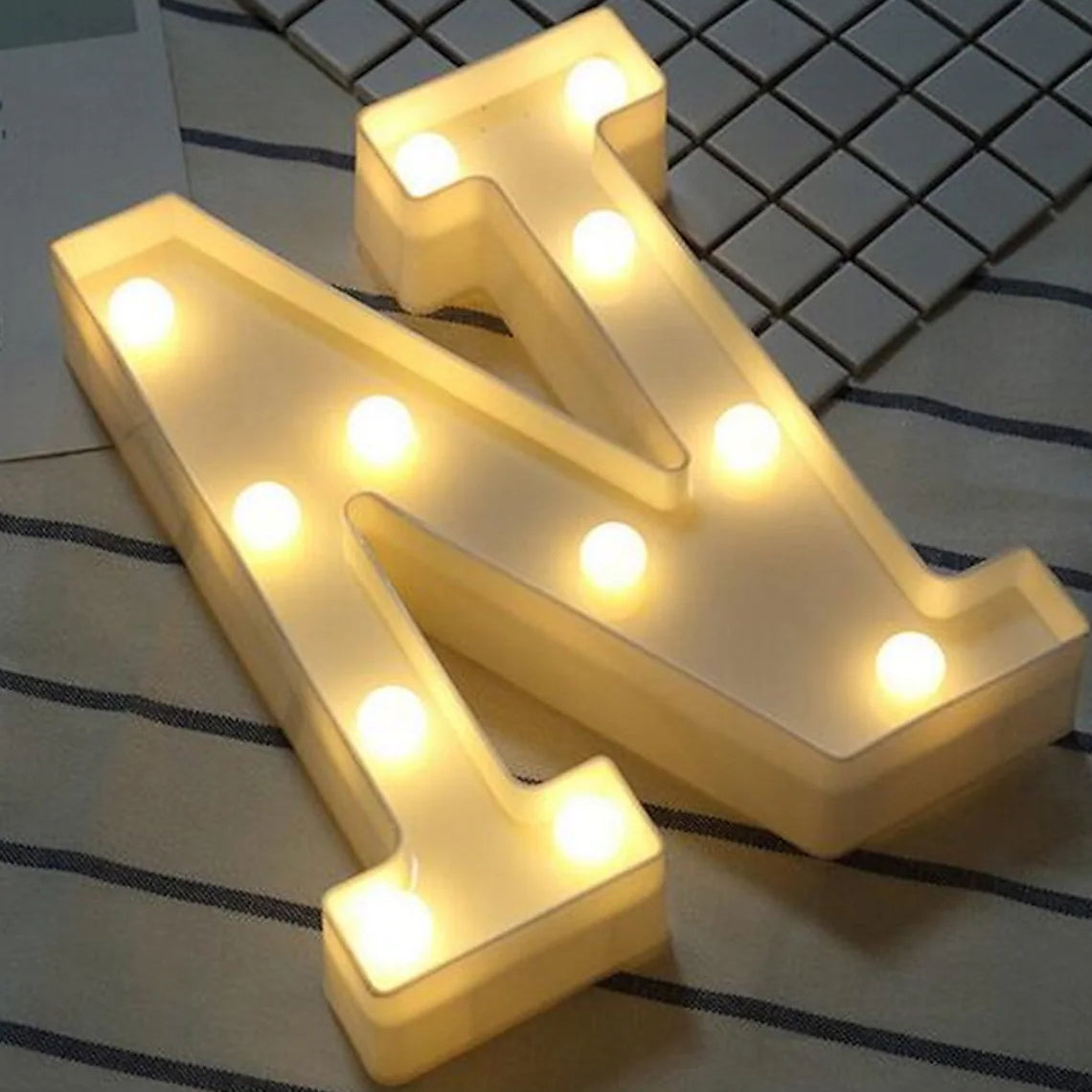 LED Alphabet Light Sale Authentic