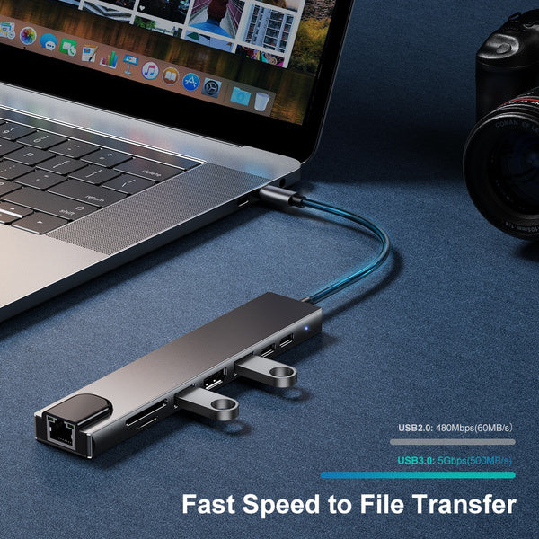 8-in-1 USB 3.0 Hub Official Cheap Online