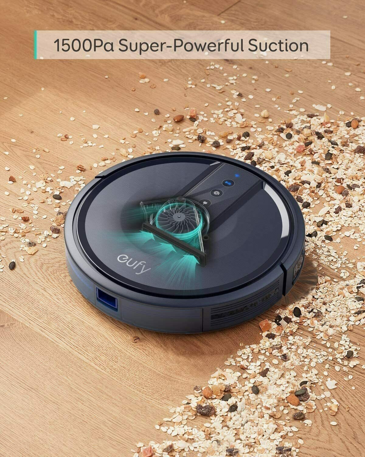 eufy RoboVac 25C Robotic Vacuum Cleaner Wi-Fi Smart Robot (Refurbished) Clearance Official Site