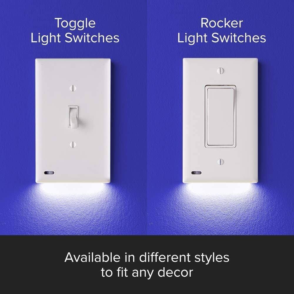 2 Pack: LED Motion Light Switch Plate How Much Cheap Online