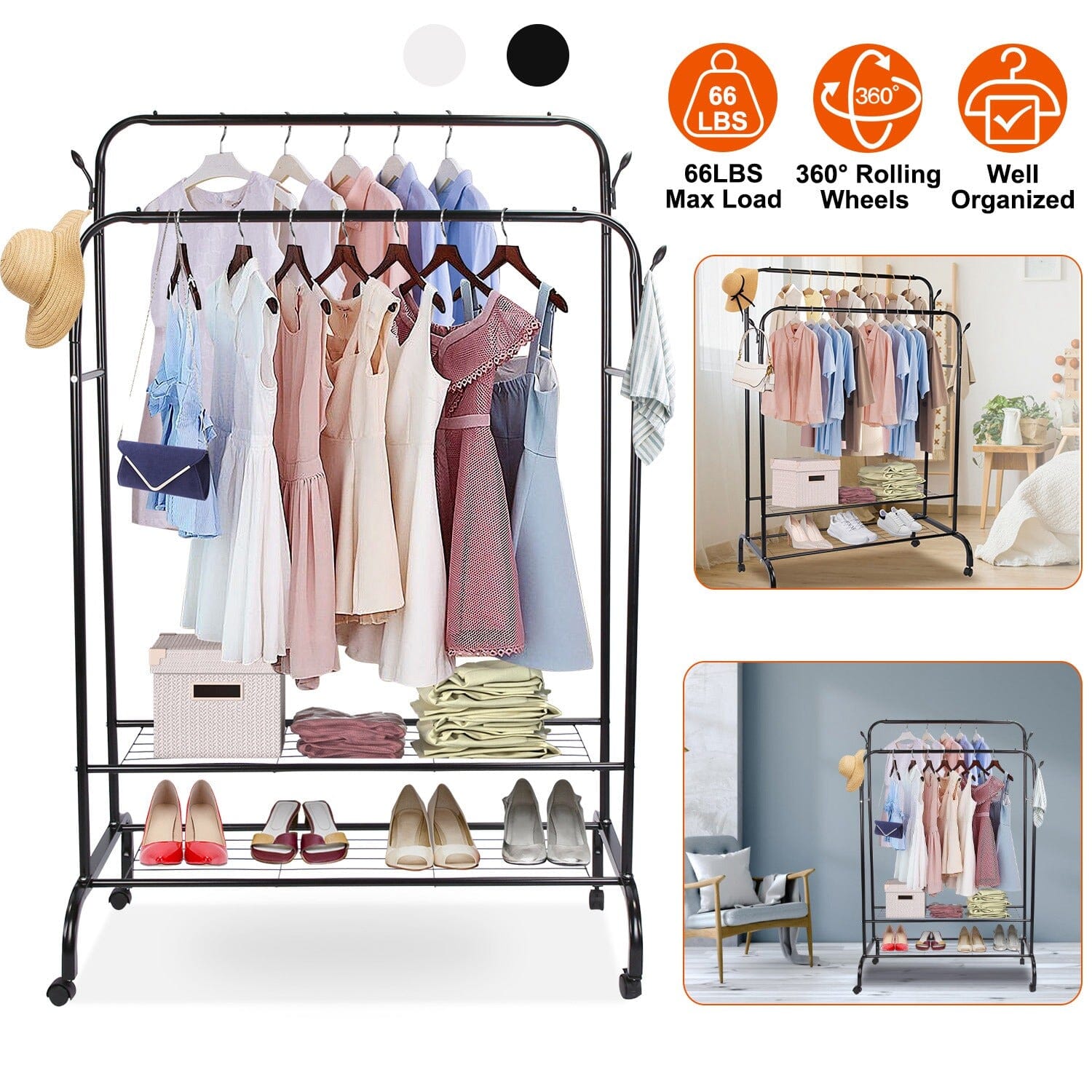 Garment Clothing Hanging Rack Cheap Pice Top Quality