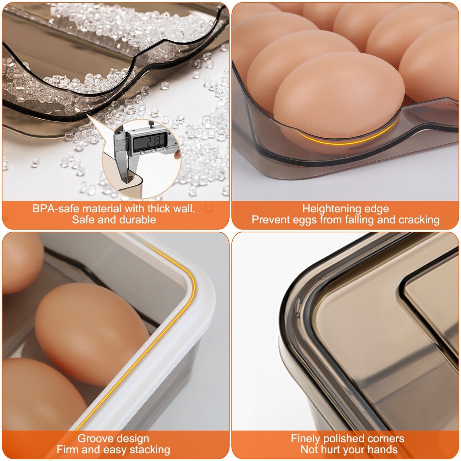 Double Layer Egg Storage for Refrigerator Discount Shop