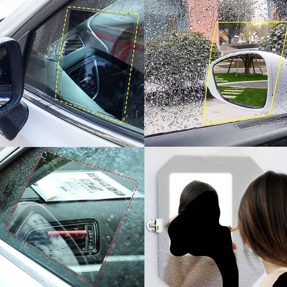 4-Pack: Britenway Anti Rain Car Rear and Side View Mirror Film Wholesale Pice Cheap Online