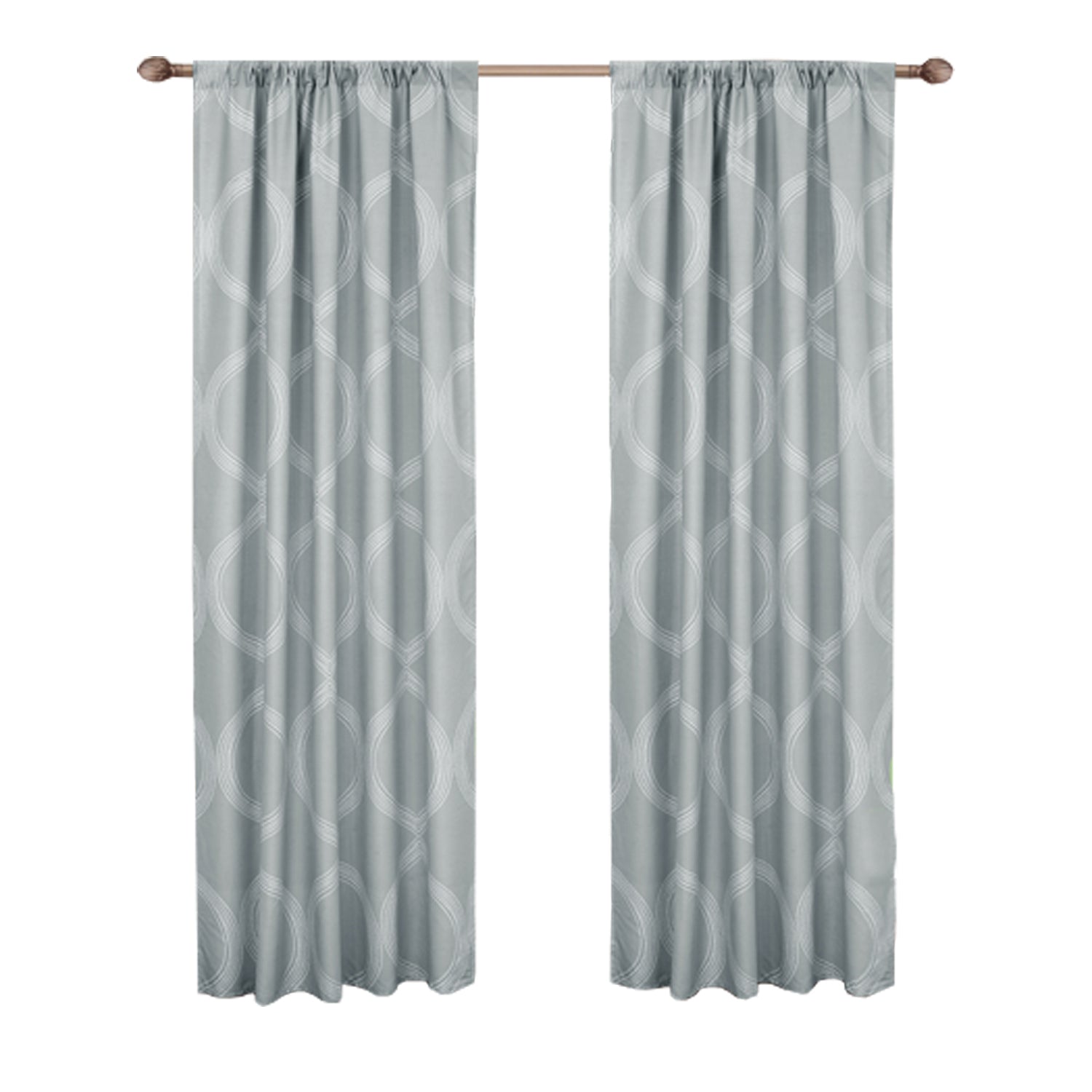 2-Piece Set: Sloane Street Ogee Window Panel Pair Clearance 2025 Unisex