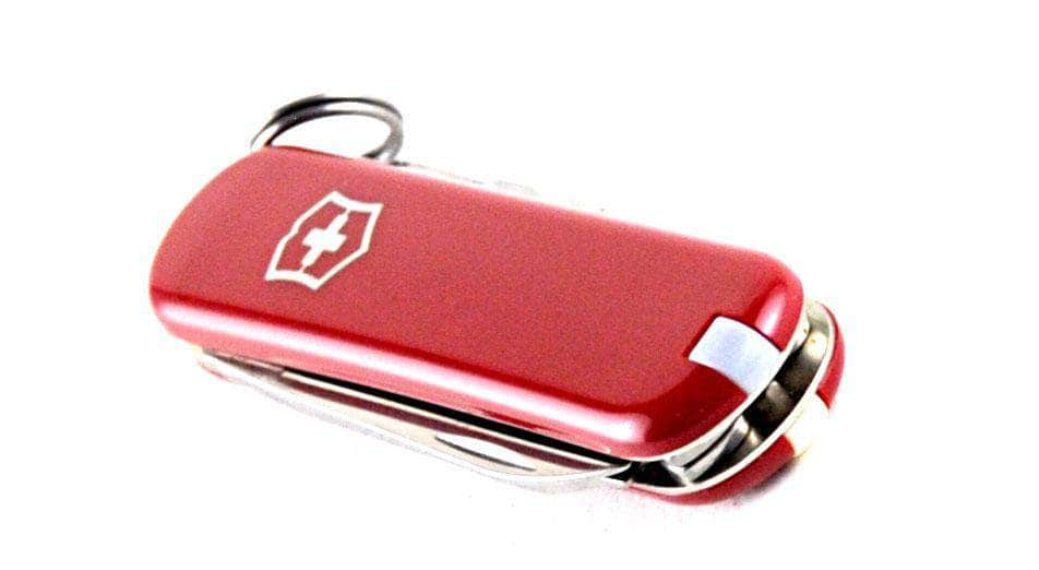 Victorinox Classic SD Swiss Army Knife, Red Cellidor Scales, 7 Functions Supply Online