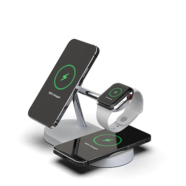 3-in-1 Magnetic Wireless Charger Pictures Online