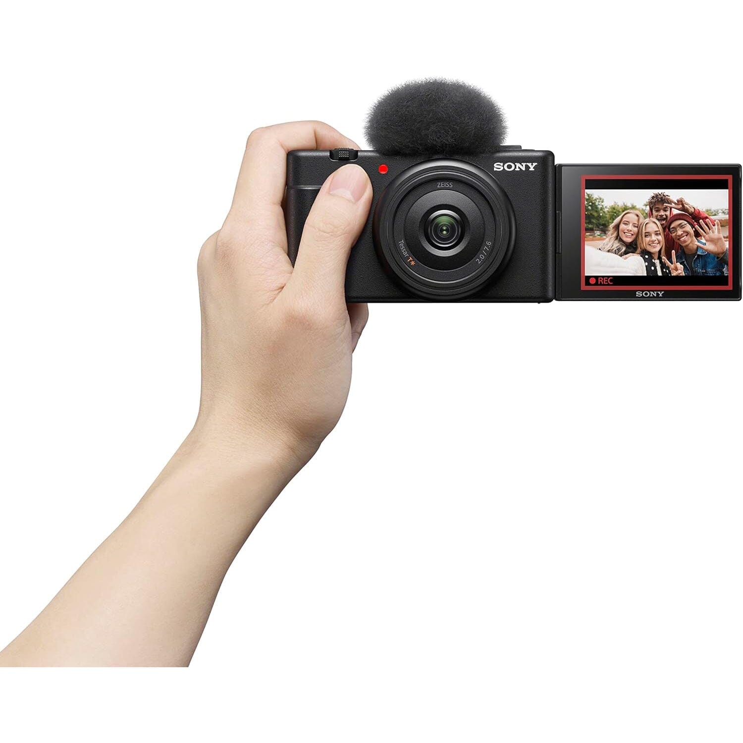 Sony ZV-1F Vlog Camera for Content Creators and Vloggers Black  (Refurbished) Cheap Sale Pay With Visa