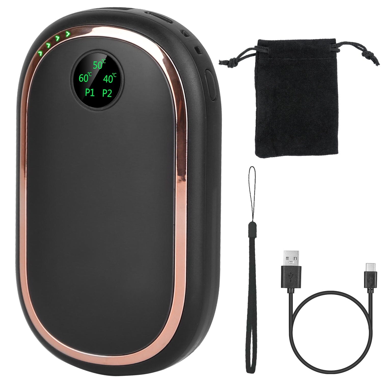 Rechargeable Hand Heater Pocket Warmer Power Bank with Digital Display Original Cheap Pice