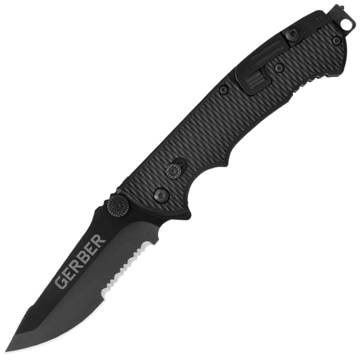 Gerber Hinderer CLS, 3.5 Combo Edge Blade, Black Nylon Handle - 22-41870 Official Sale Online