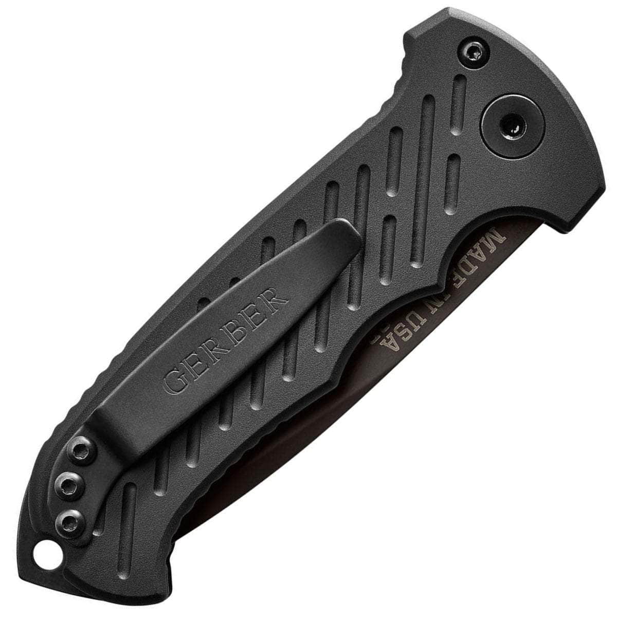 Gerber 06 Auto, 3.8 Serrated Tanto S30V Blade, Aluminum Handle - 30-000850 Cheap Sale Wiki