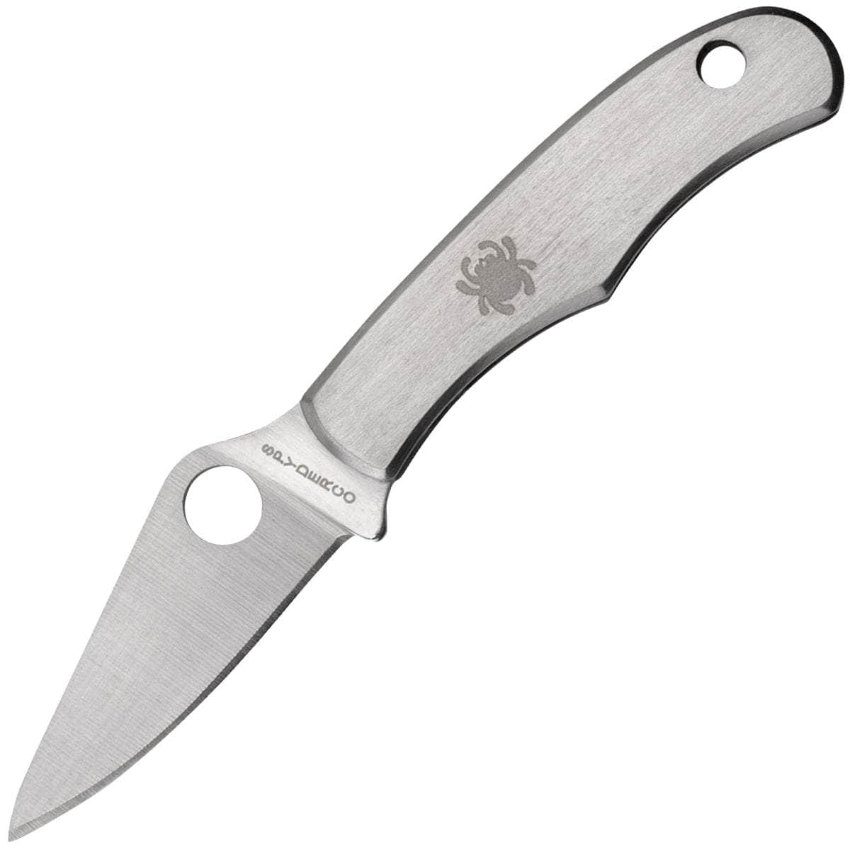 Spyderco Bug Knife, 1.27 Blade, Stainless Steel Handle - C133P Pay With Paypal For Sale