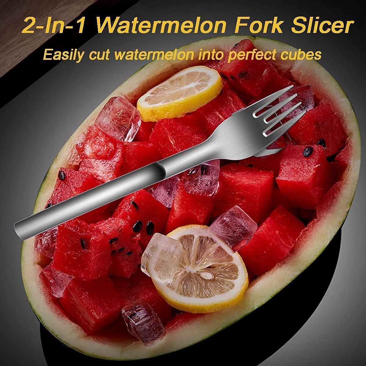 2-in-1 Watermelon Fork Slicer Clearance Pirce Sale