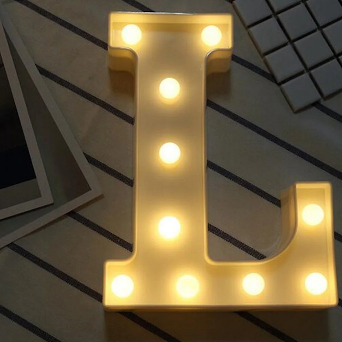 LED Alphabet Light Sale Authentic