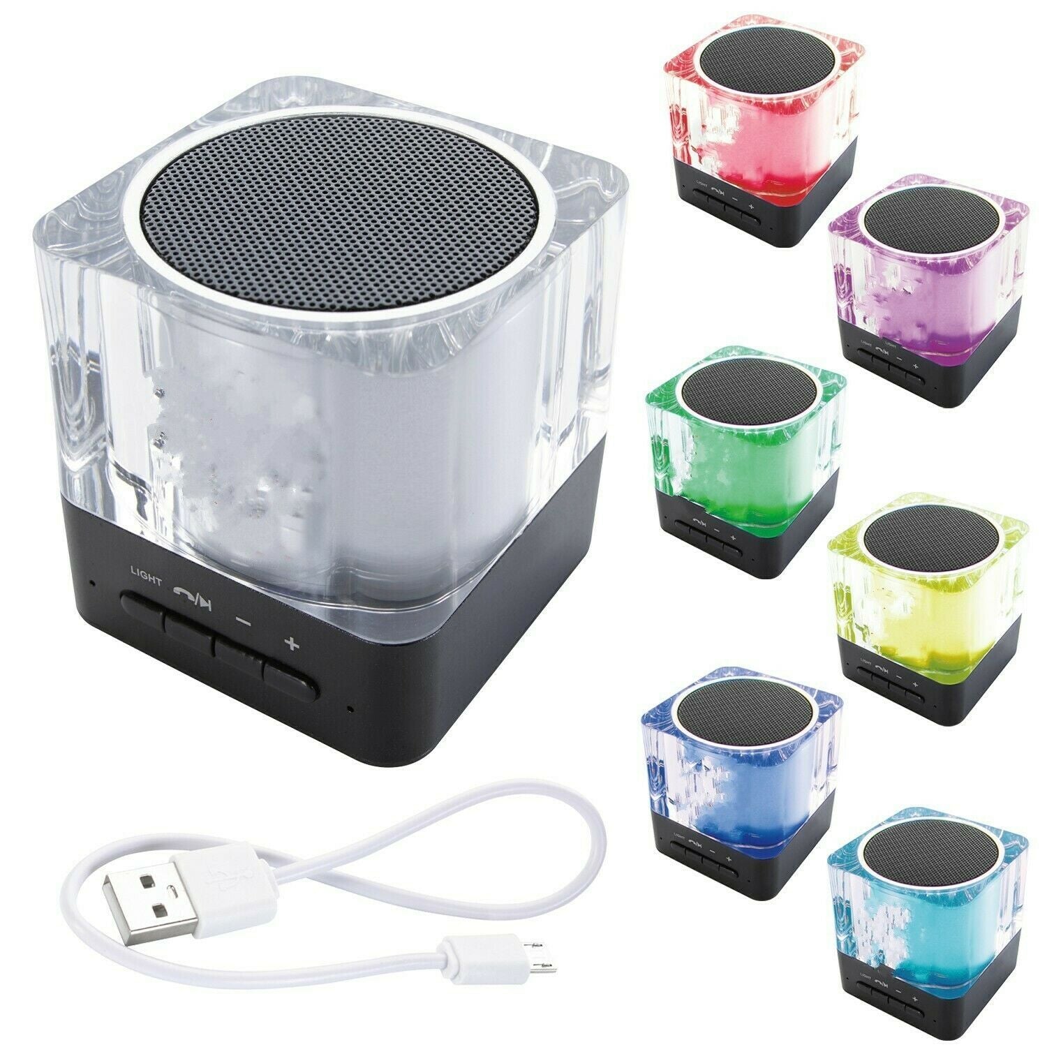 Twilight Acrylic LED Portable Bluetooth Speaker Cheap Low Shipping Fee