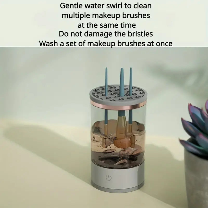 3-in-1 Automatic Makeup Brush Cleaning and Drying Stand Low Shipping Cheap Pice