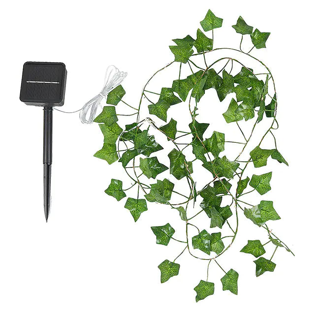 LED Solar Ivy Leaf String Light Clearance Pices