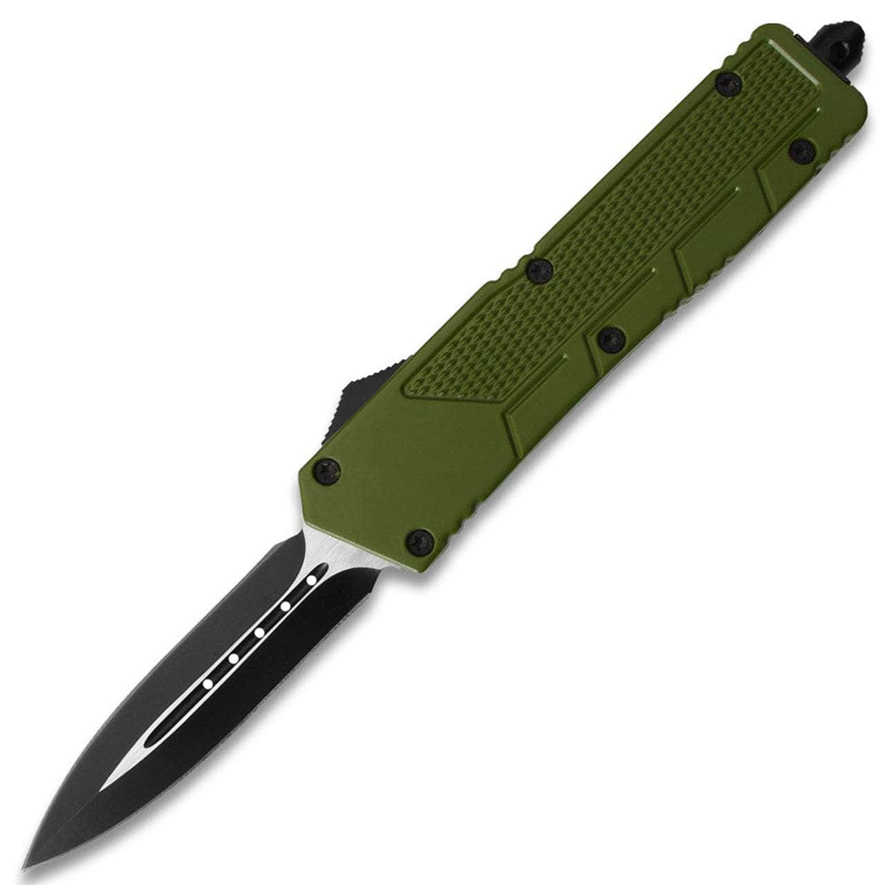 Green Spear Point OTF Out The Front Assisted Open Tactical Glass Breaker OTFL-201GR Clearance Get To Buy