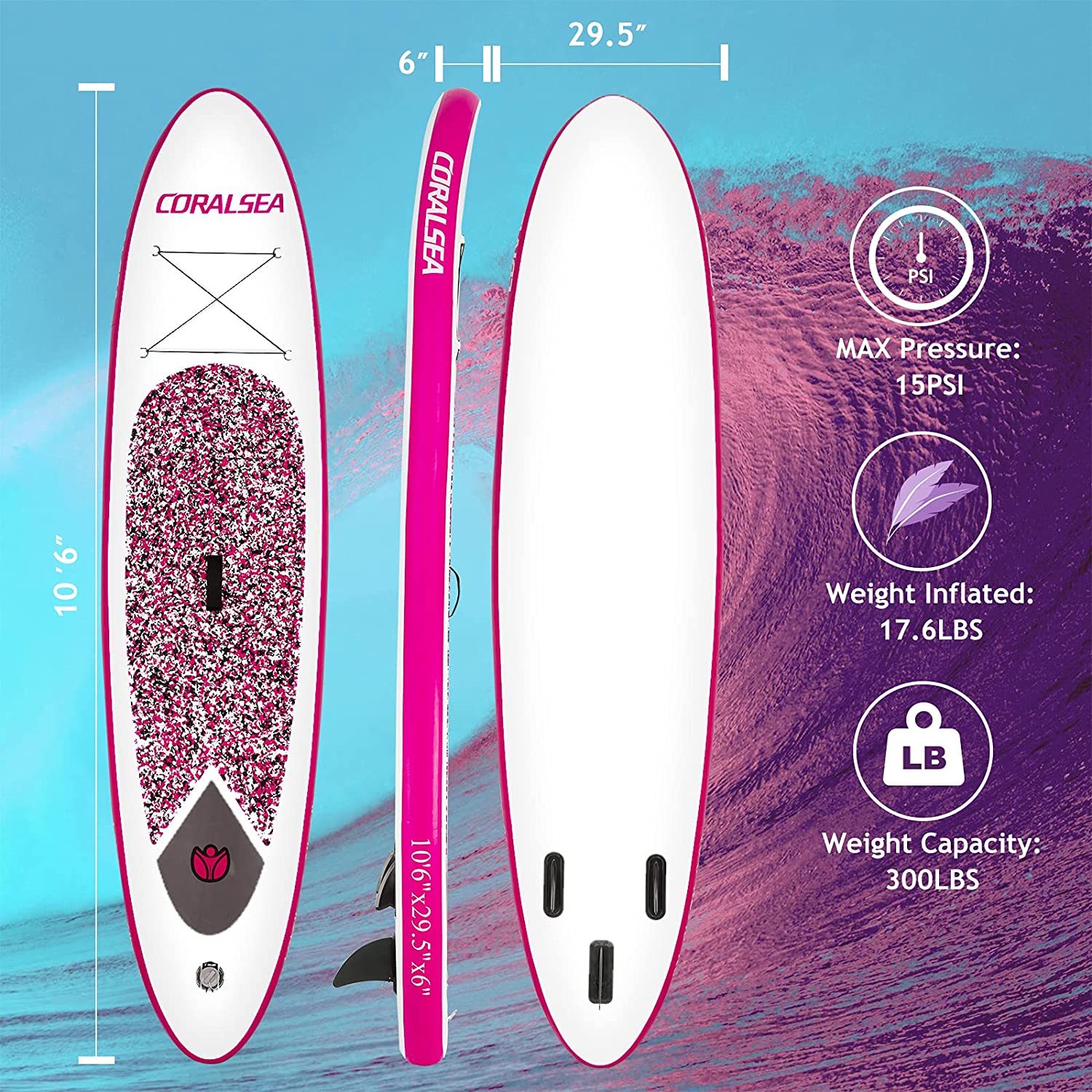 Ultra-Light Inflatable Paddle Board Sale Visa Payment