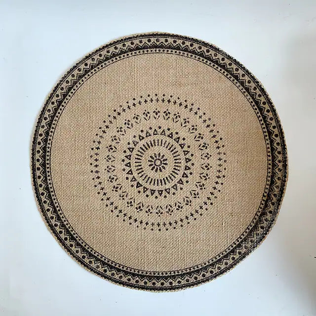 Round Mandala Placemats Sale 2025 Newest