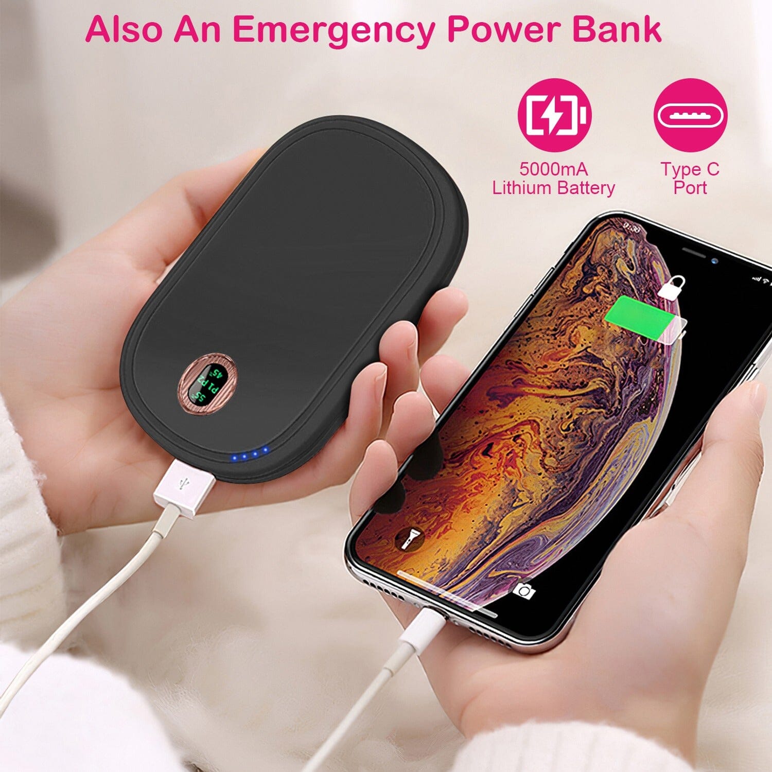 Rechargeable Hand Warmer Electric Hand Heater Buy Sale Online