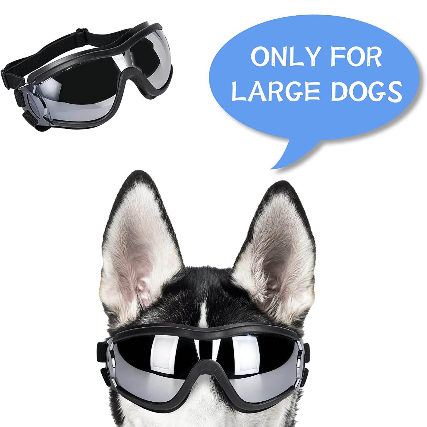 NVTED Dog Sunglasses with Adjustable Strap for Medium or Large Dog Free Shipping Supply