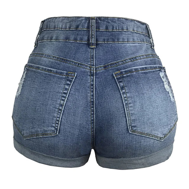 Women's Casual Fashion Jeans Denim Shorts Cheap For Cheap