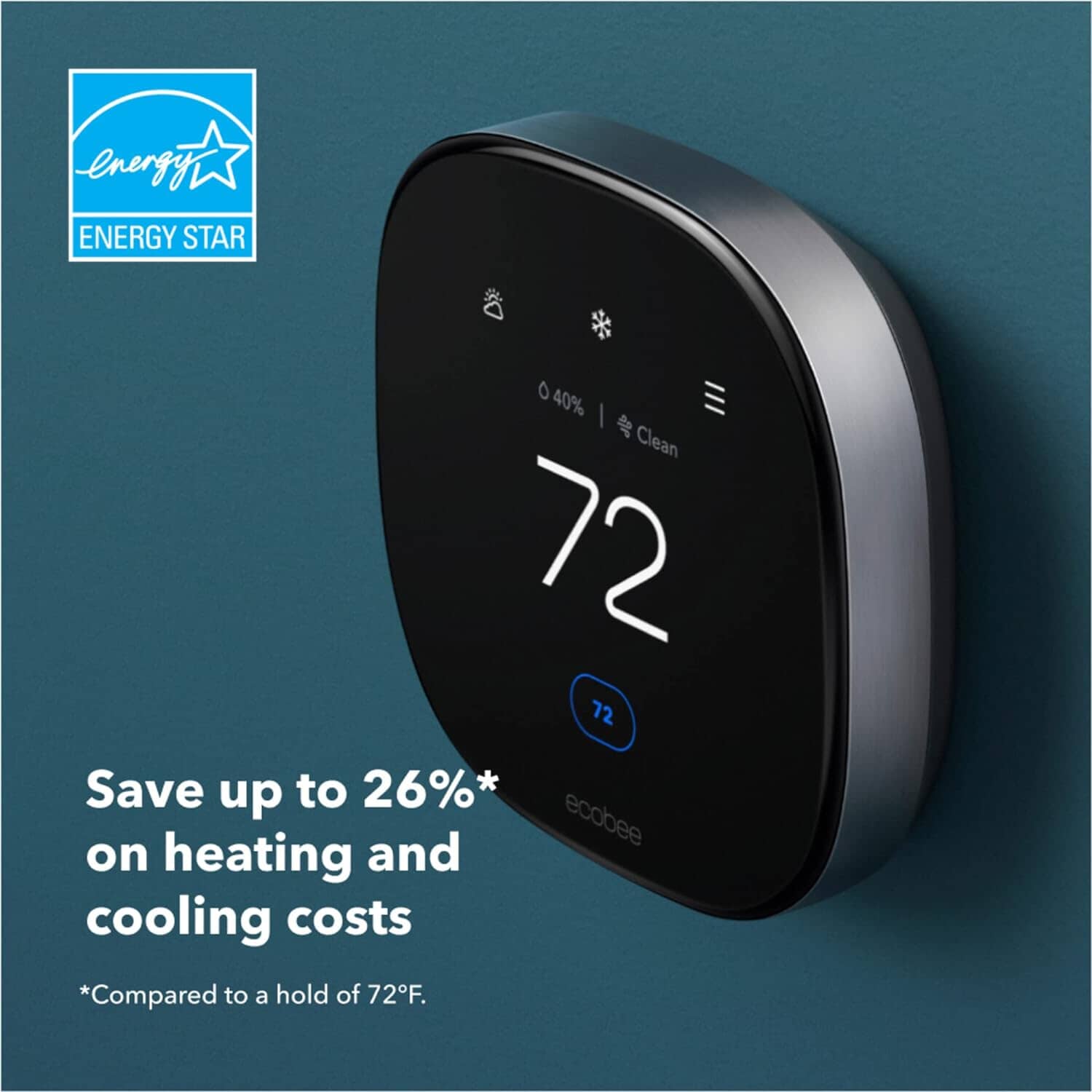 ecobee New Smart Thermostat Premium with Smart Sensor and Air Quality Monitor  (Refurbished) Sale Cheap Pice