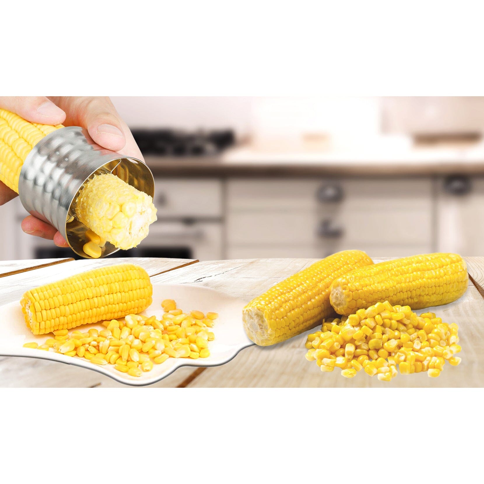 4-Pack: Kitchen Cutter, Slicer, Dicer, Peeler And Corer Gadgets Clearance Affordable