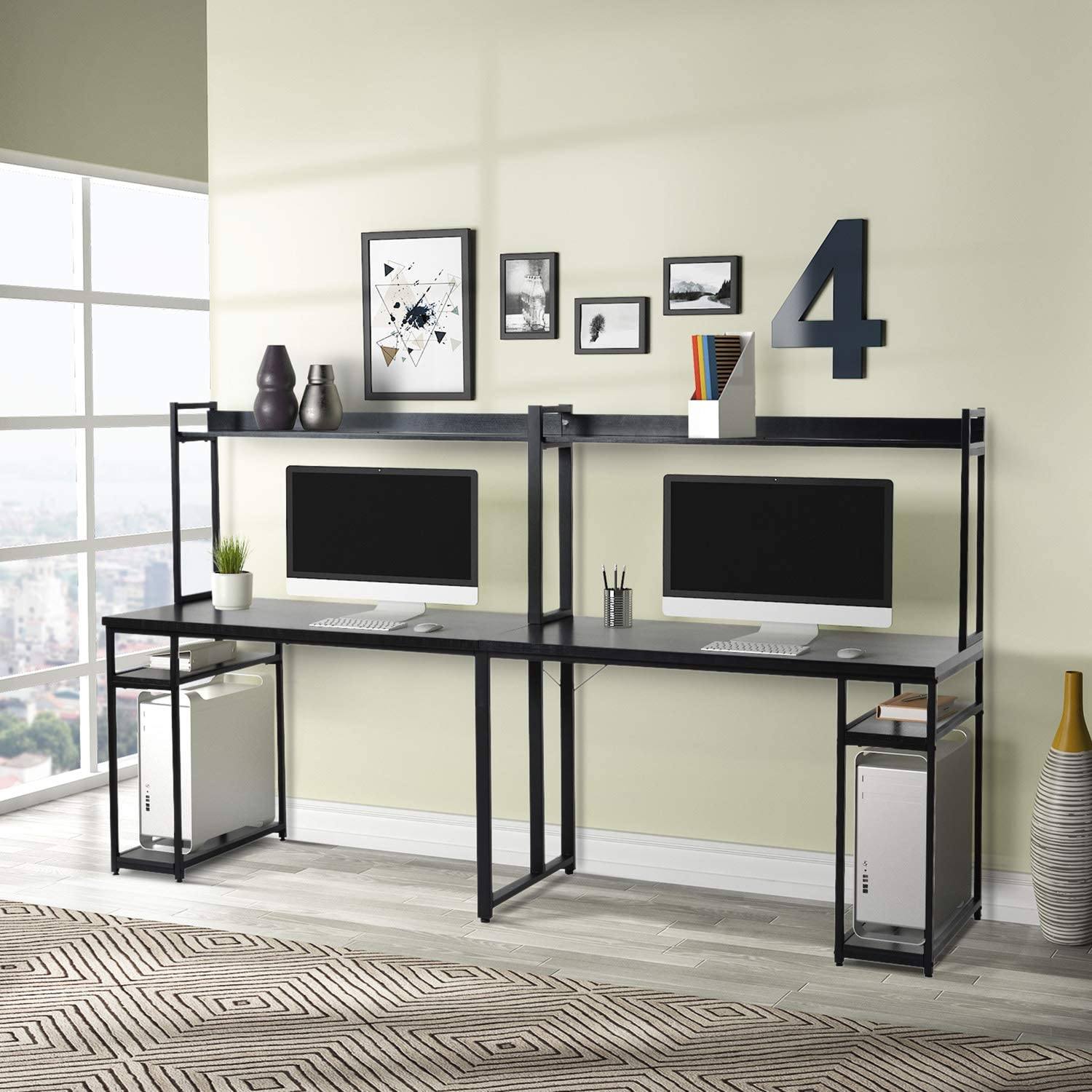 94.6 Inch Modern Two Person Computer Desk 100% Authentic For Sale