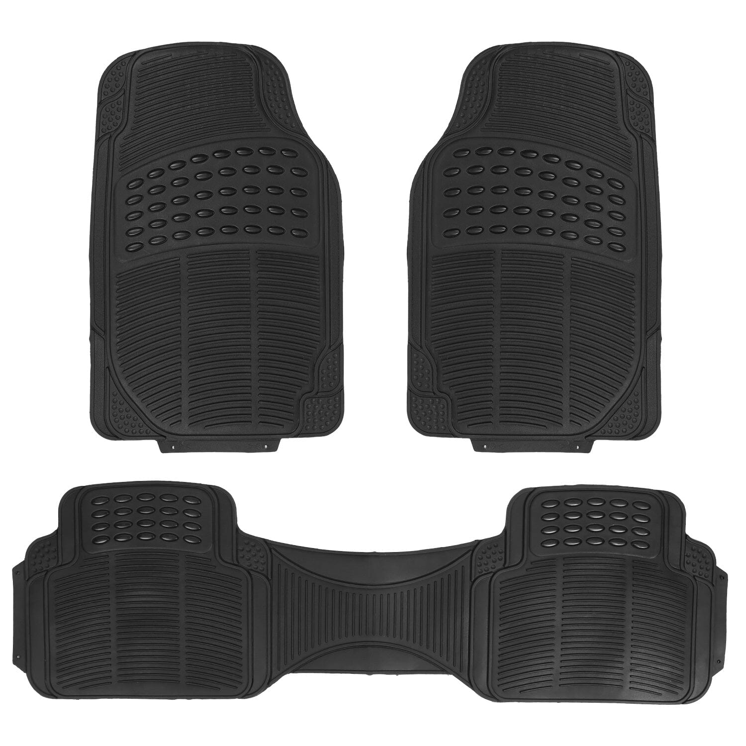 3-Piece: Automotive Floor Mats Set Cheap Sale Discounts