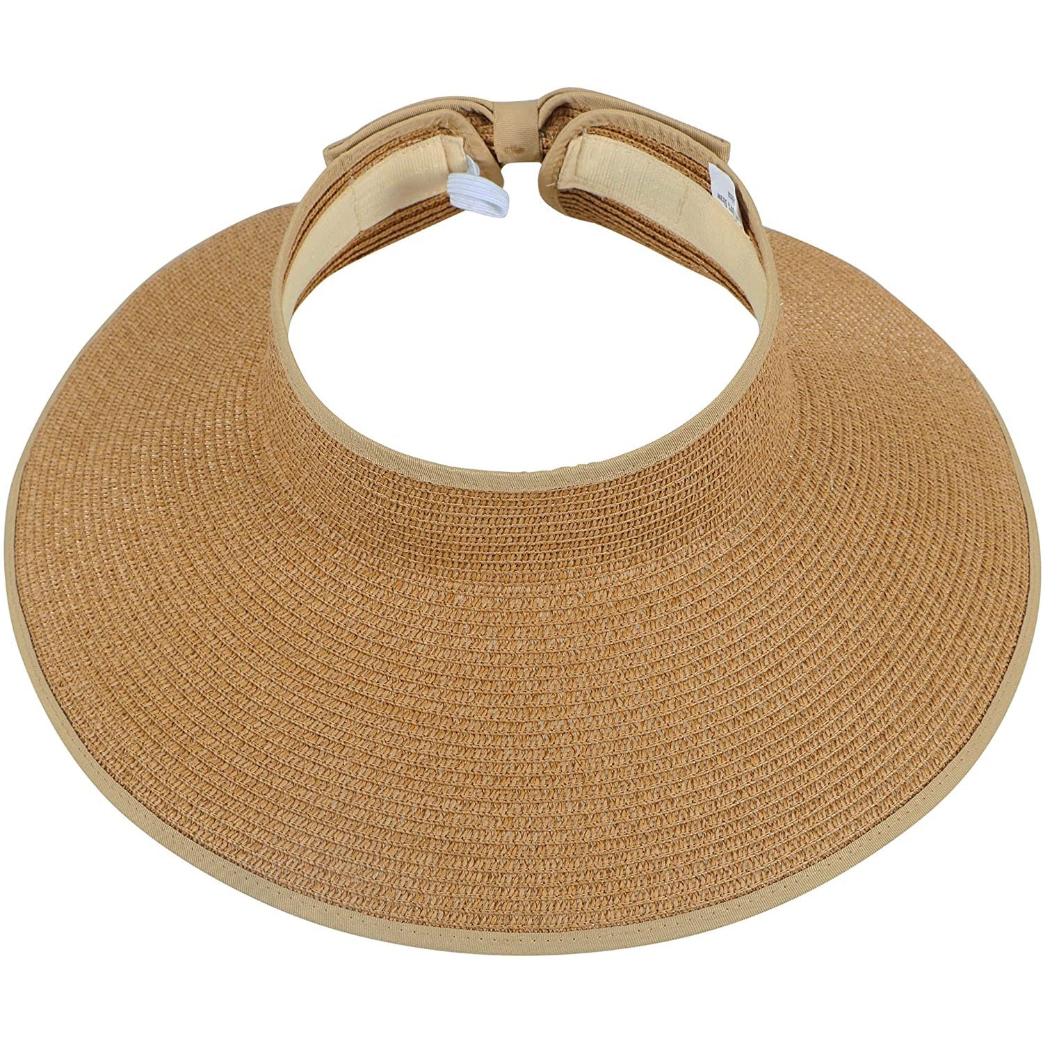 Women's Wide Brim Roll-up Straw Sun Hat Sun Visor 2025 New Cheap Pice