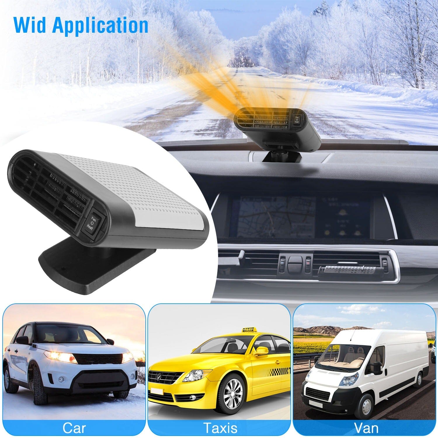 12V 150W Portable Car Heater Pick A Best