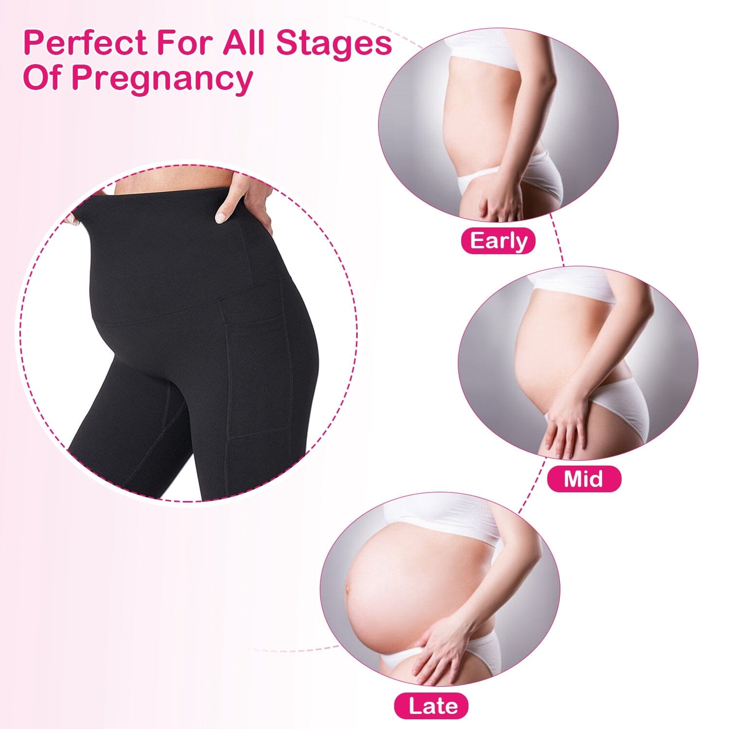 Women Maternity Seamless Shorts Sale 2025 Newest