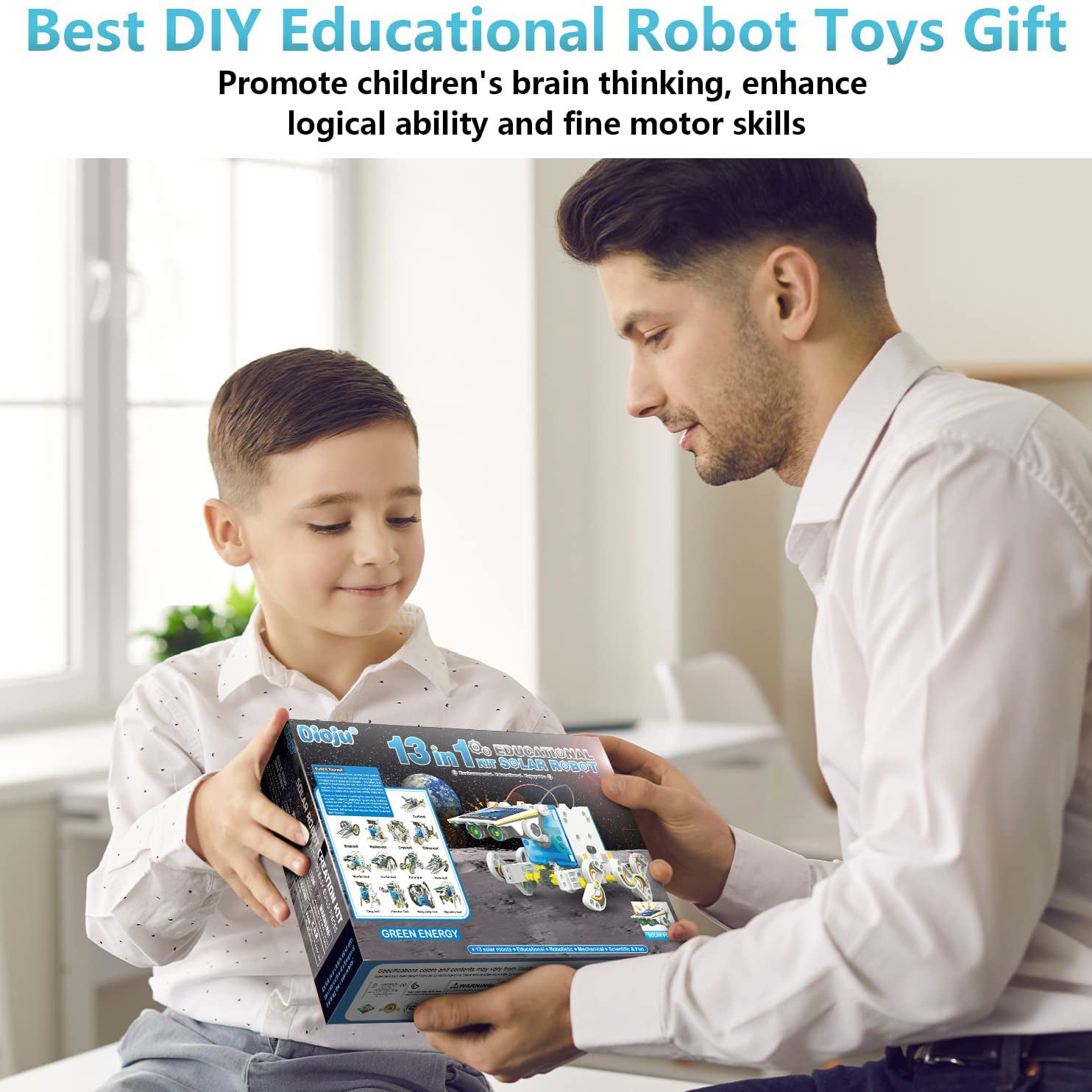 13-in-1 Solar Powered Robot Toy for Kids Sale Extremely