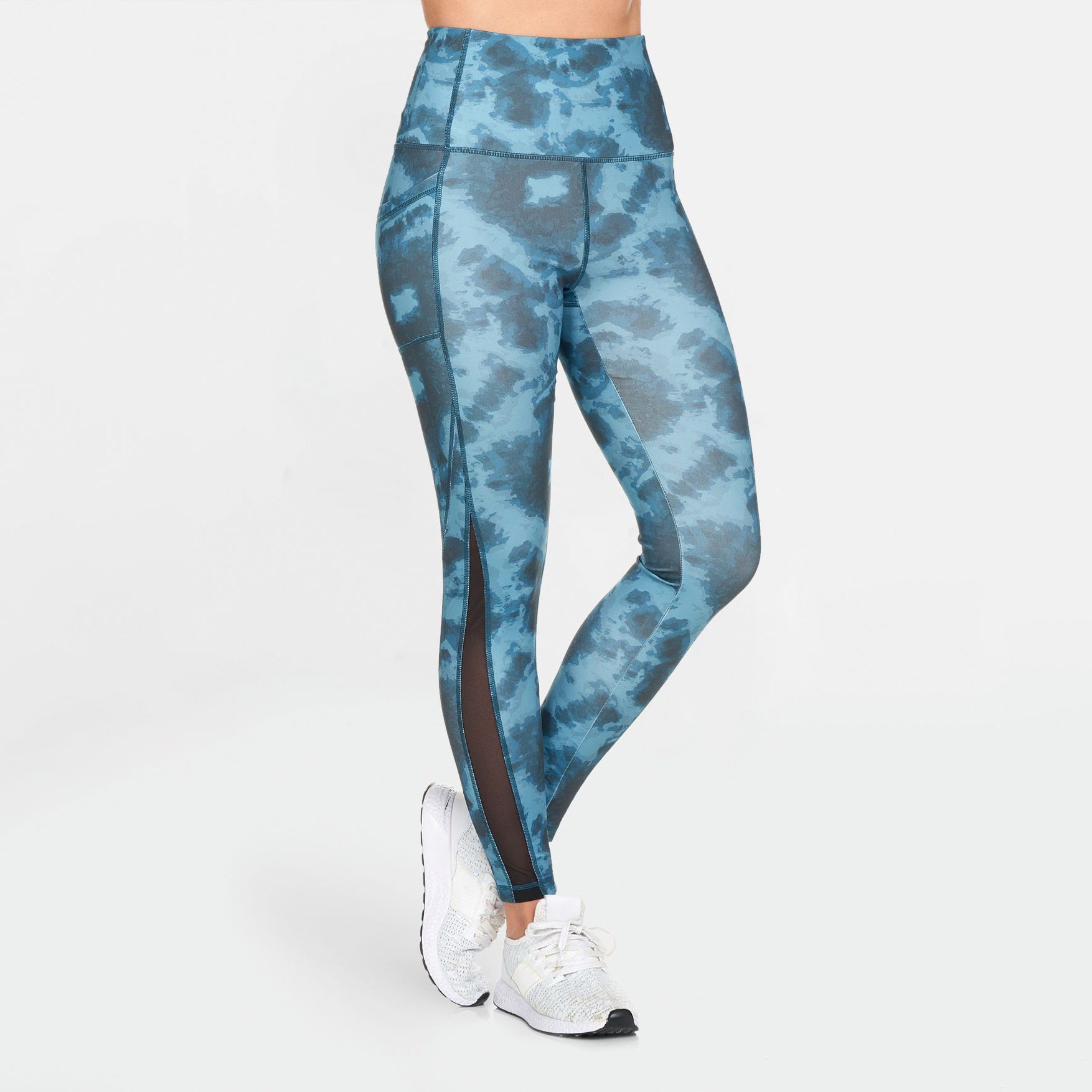 Women's Active High Rise Printed Leggings with Pockets Authentic For Sale