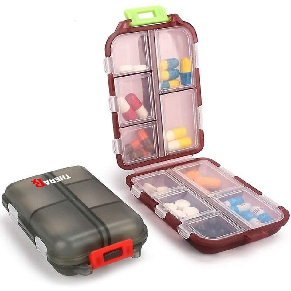 2-Pack: Portable Weekly Travel Pill Organizer Case Free Shipping Best Store To Get