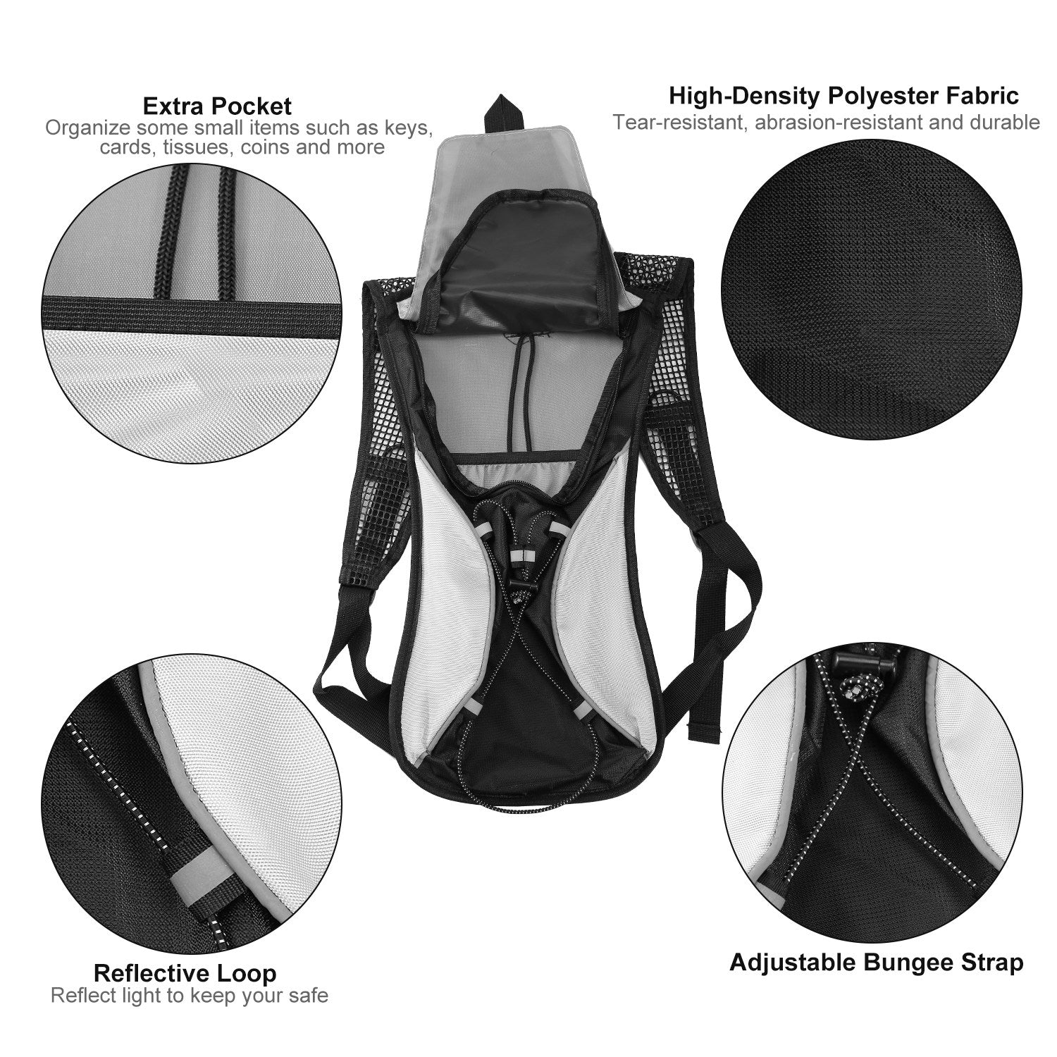 Hydration Backpack Pack with 2L Water Bladder Free Shipping For Sale