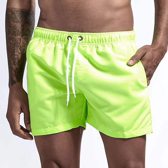 Men's Swim Shorts with Mesh Liners Discount Cheap