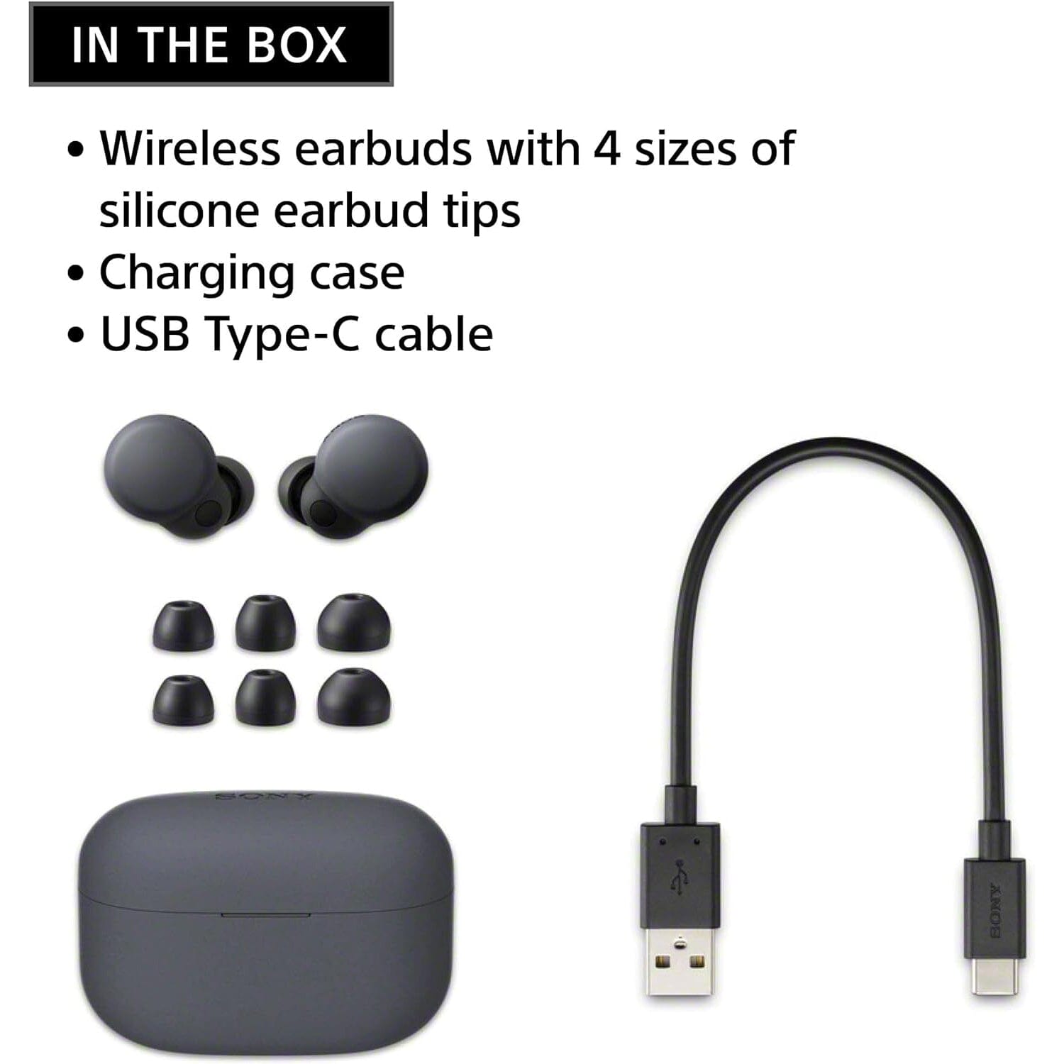 Sony LinkBuds S Truly Wireless Noise Canceling Earbud Headphones with Alexa Built-in  (Refurbished) Visit