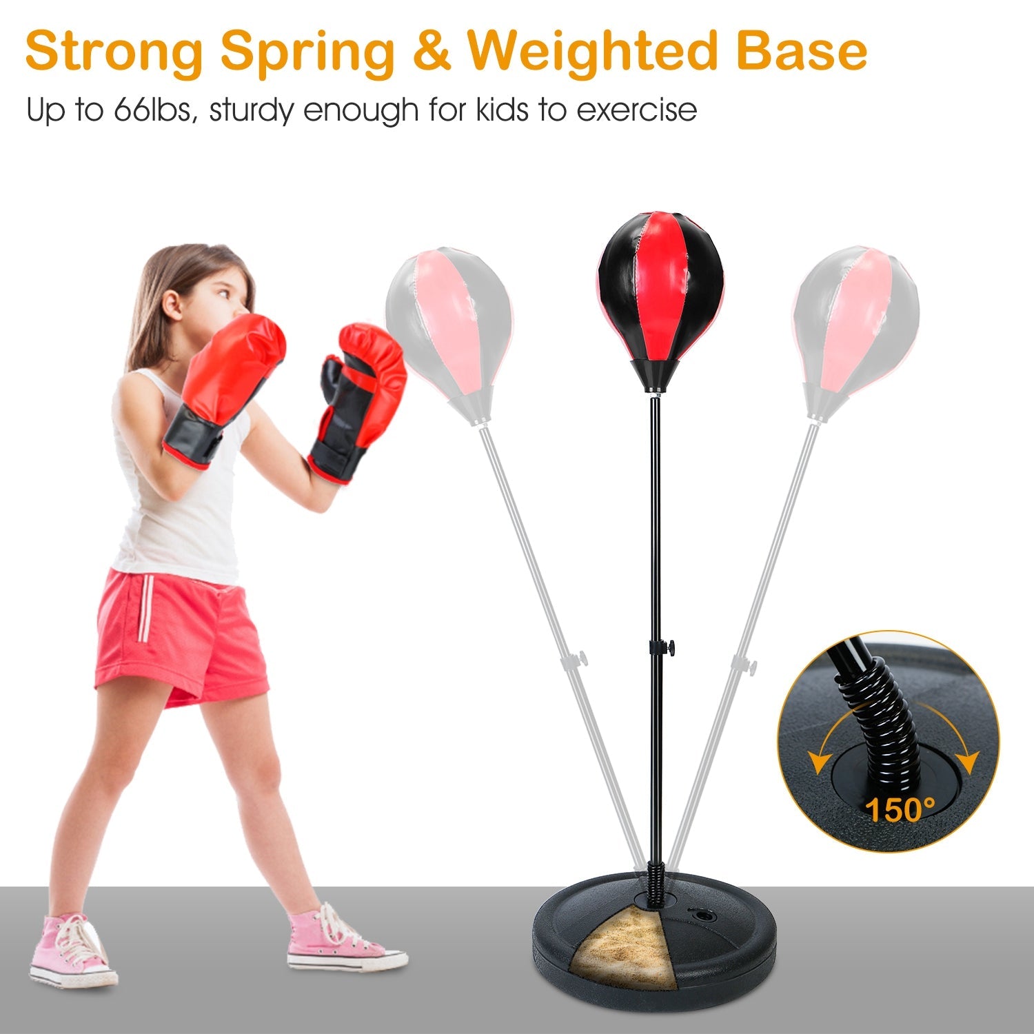 Punching Bag For Kids Junior Boxing Set with Boxing Gloves Largest Supplier Online