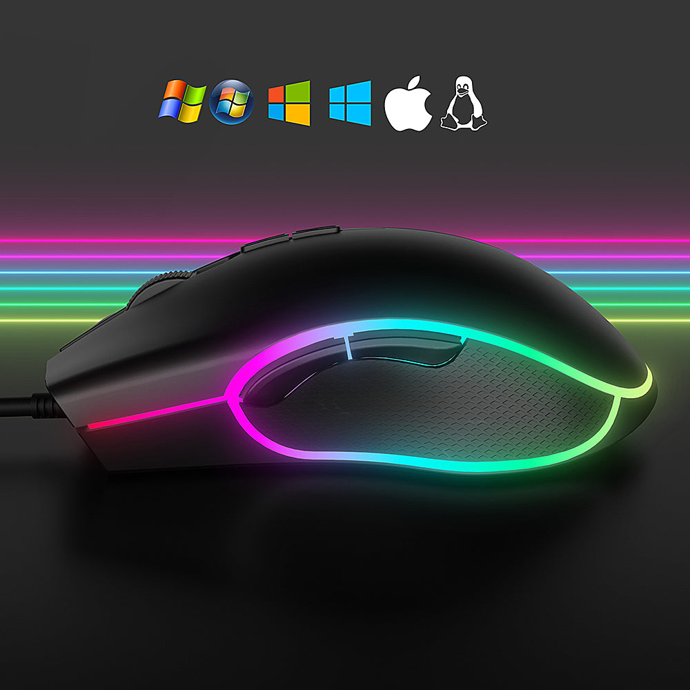 Altec Lansing - GM300 Wired Gaming Mouse with RGB Lighting - RGB Discount Brand New Unisex