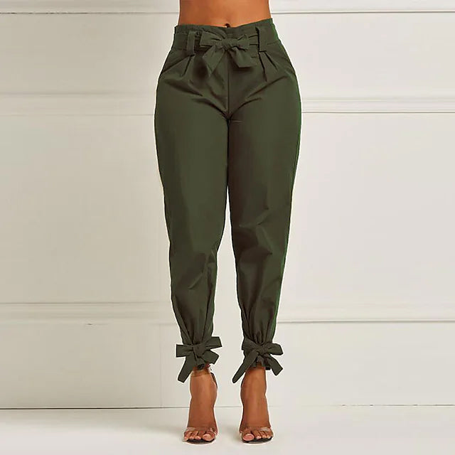 Women's Fashion Drawstring Ankle Trousers Buy Cheap Authentic