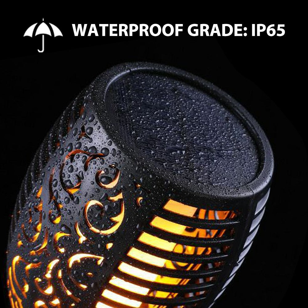 Solar Waterproof Torch Lights 12 LED Flickering Flame Landscape Lights Free Shipping Get To Buy