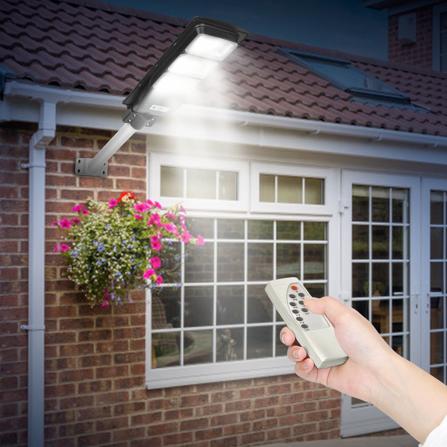 Solar Wireless IP65 Waterproof Street Path Light Free Shipping Classic