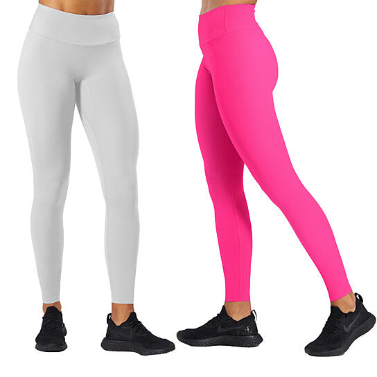 2-Pack: Women's High Waisted Ultra-Soft Yoga Leggings Sale 100% Authentic