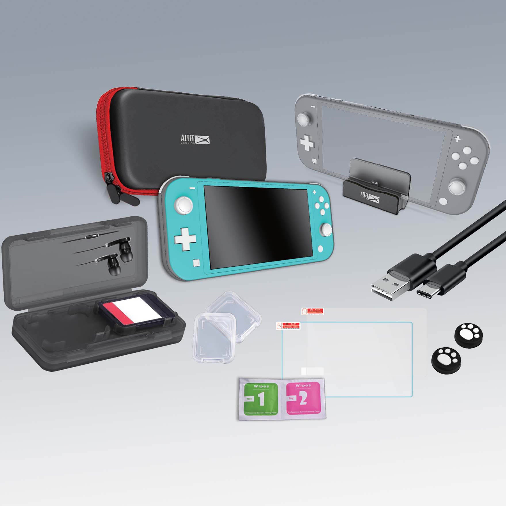 9-Piece: Nintendo Switch Kit Lite Shop Offer Cheap Online