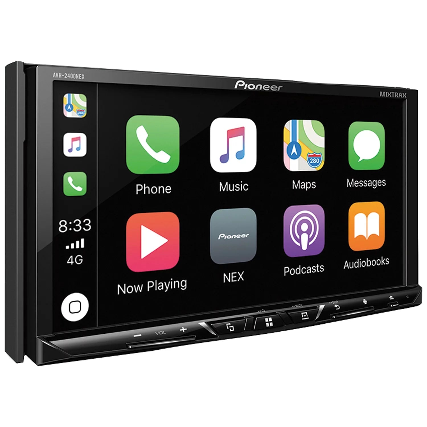 Pioneer AVH-2400NEX 7 Double-DIN In-Dash NEX DVD Receiver With Motorized Display, Bluetooth, Apple Carplay, Android Auto & SiriusXM Ready  (Refurbished) Buy Cheap Websites